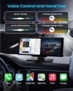 IIWEY iK7 10-Inch Wireless Apple CarPlay Screen, Android Auto, 4K Dash Cam - Image 4