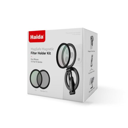 Haida Magnetic Filter Kit for iPhone (CPL, Mist Black 1/4, Filter Holder, Filter Case)