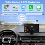 HAUXIY 9" Wireless Apple Carplay Screen for Car with OTA Update, Backup Camera - Image 4