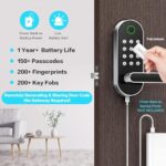 Sifely Fingerprint Smart Door Lock with Handle & Keypad - Image 4