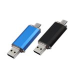 myemuun 2-Pack 128GB USB C Flash Drive Dual Type C + USB A Memory Stick Jump Drive 2-in-1