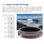 Haida 82mm U-LR Mag X-in-1 Kit (CPL-VND, Enhancer, Mist Red & Black) - Image 3