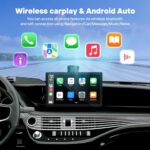 HAUXIY 9" Wireless Apple Carplay Screen for Car with OTA Update, Backup Camera - Image 3