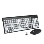 Fonicer Large Print Wireless Keyboard and Mouse Set