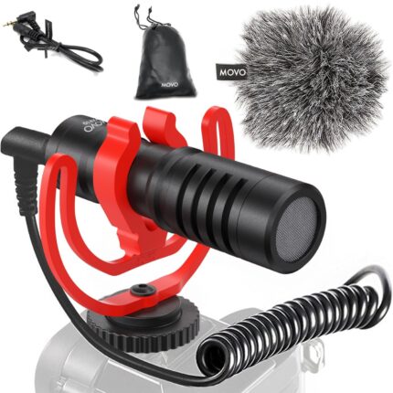 Movo VXR10 Universal On-Camera Shotgun Microphone