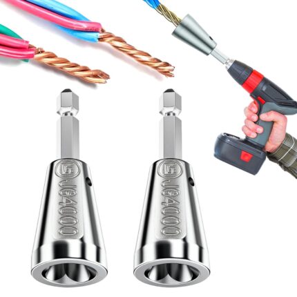Hoiuter Wire Twister Tool for Drill, 2026 Upgraded Wire Nut Twister for Drill
