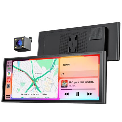 Krunia 9.26" Wireless Portable Carplay Screen for Apple Car Play Android Auto OTA