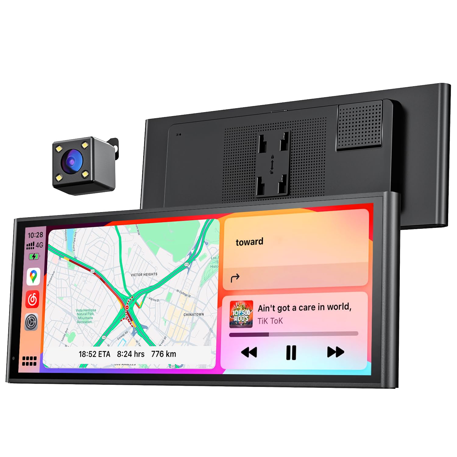 Version 1.0.0 Krunia 9.26" Wireless Portable Carplay Screen for Apple Car Play Android Auto OTA - Image 1
