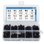 KBRPARTS Computer Screws Motherboard Standoffs Assortment Kit for Universal Motherboard, HDD