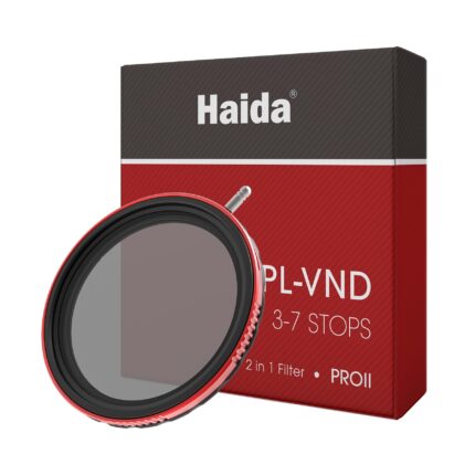 Haida 67mm VND+CPL 2-in-1 ND8-ND128 Adjustable Filter (3-7 Stops)